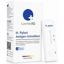 LuxmedIQ Helicobacter Pylori Schnelltest (Stuhl) 2 St