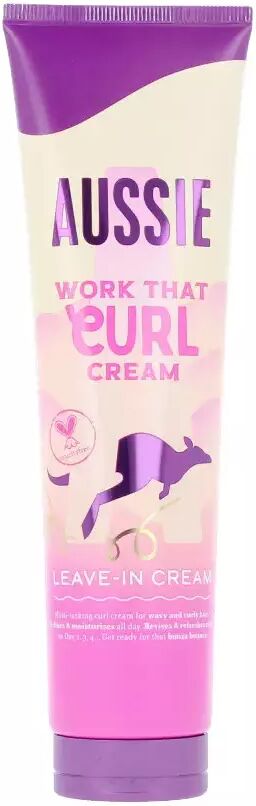 Aussie Work That Curl Leave-In Cream 160 ml