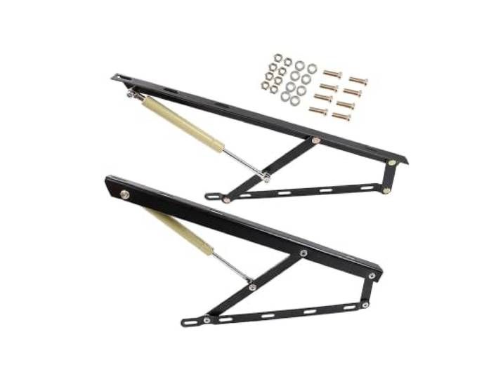 Hydraulisches Betthebe-Set, Federunterstützung for Aufbewahrungsbox, Schlafsofa, 1 Set(Black,100cm/3.3ft)