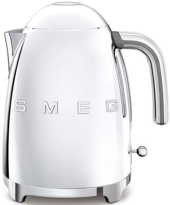 Smeg 50's Retro Style Aesthetic Electric Kettle, Polished Stainless Steel