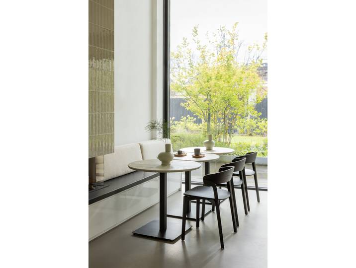 Esszimmerstuhl Cras in 2er-Set 52 x 75 x 42cm Schwarz