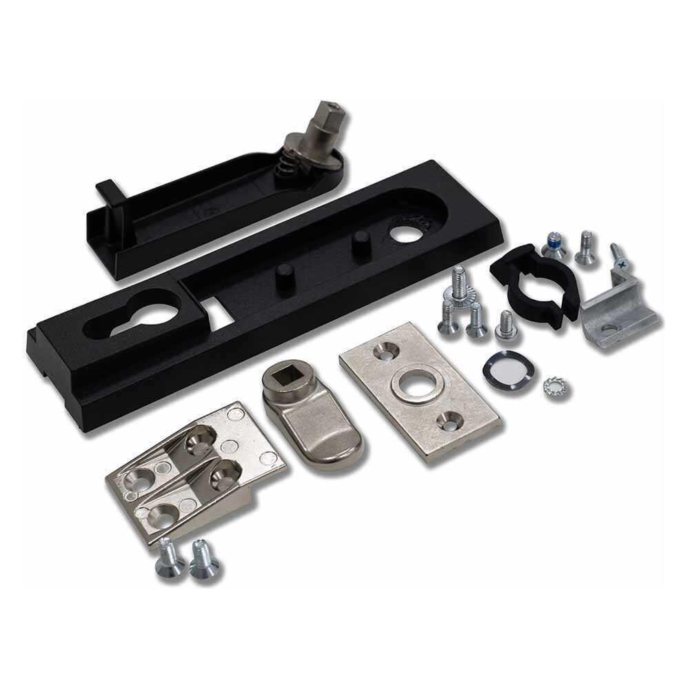 Triton Metallschwenkhebelgriff vorbereitet für Profilhalbzylinder (RAX-MS-X36-X2)