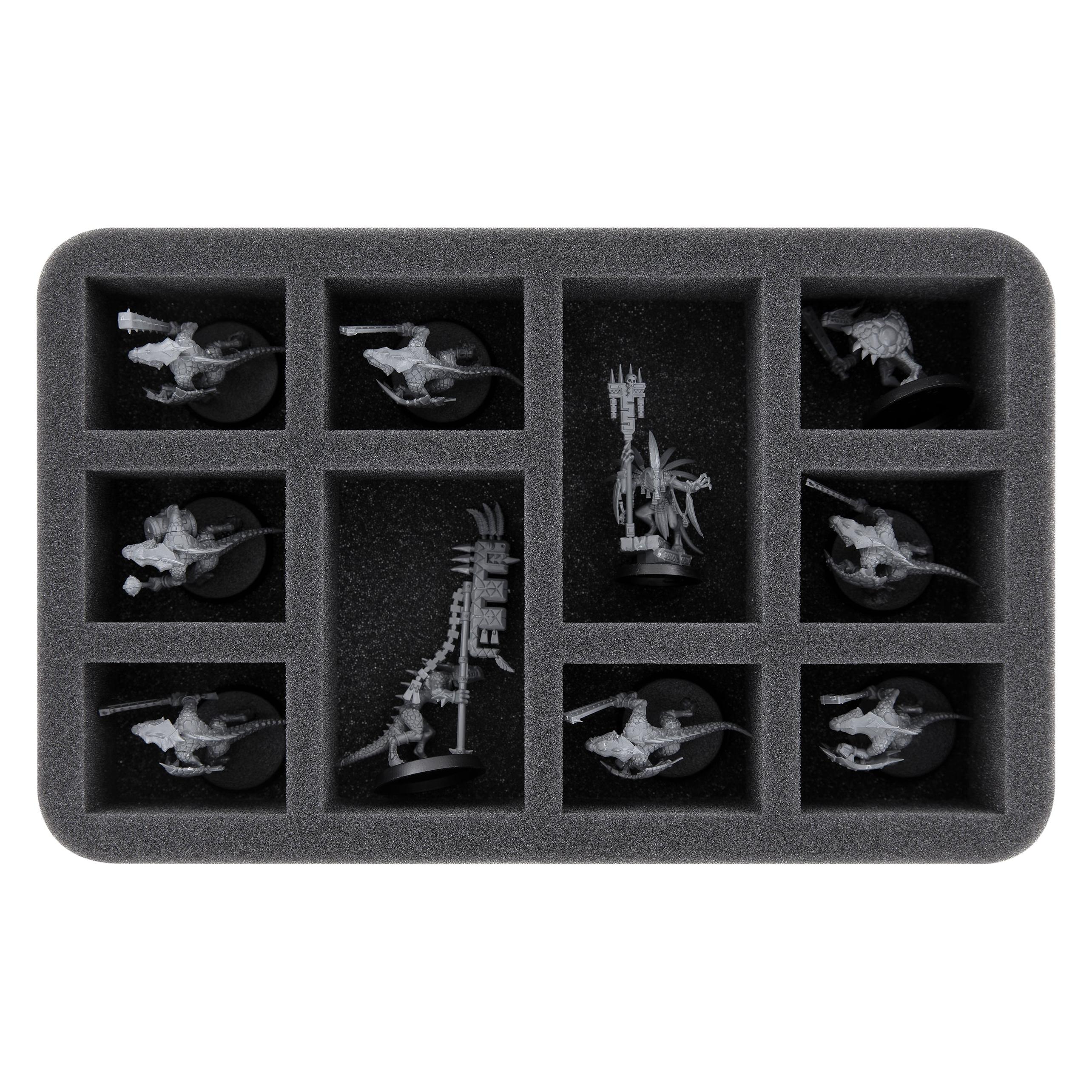 Feldherr HS050A070 Schaumstoffeinlage für Seraphon - 10 Fächer (Schaumstoff) (HS050A070)