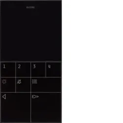 Elcom 1715402 BFT-540SW Innenstation Audio Komfort AP 2D-Video schwarz