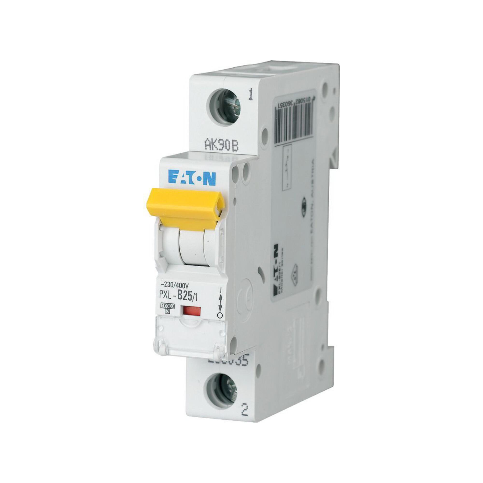 Eaton LS-Schalter m.Beschrift. B 25A, 1p PXL-B25/1 (236035)