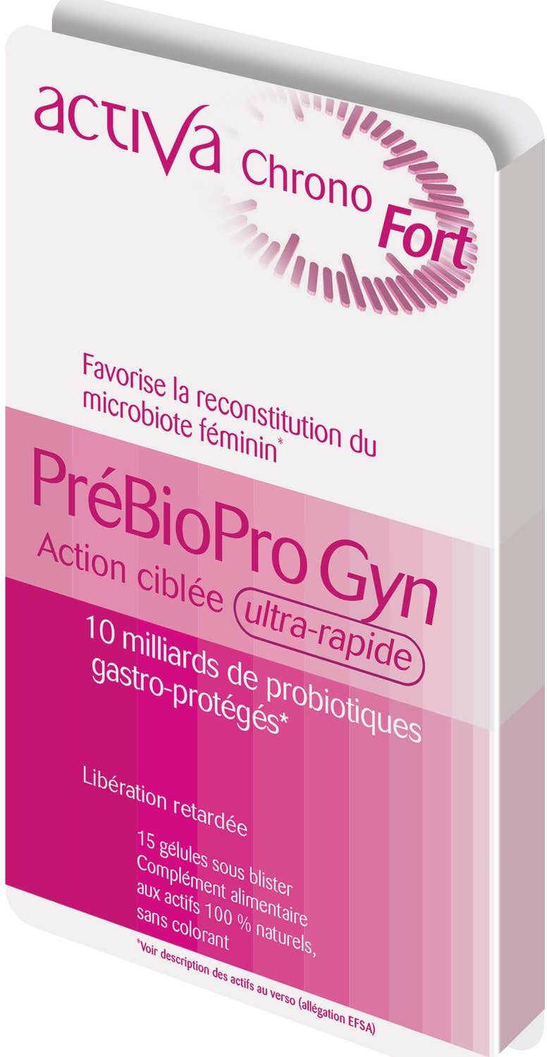 Activa Chrono Prebiopro Gyn Gel 15caps