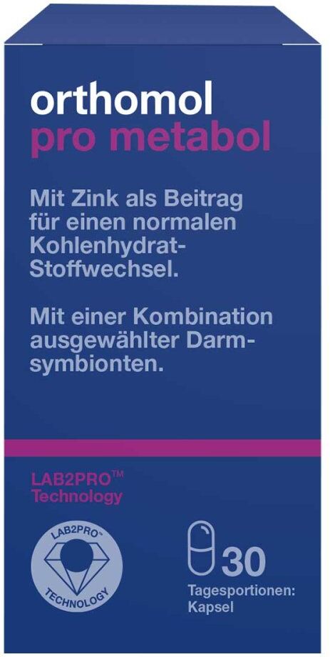 Orthomol Pro metabol Kapseln 30stk