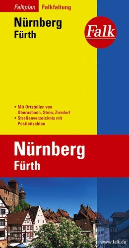 Falkplan Falk-Faltung Nürnberg / Fürth - Preis vom 09.10.2026 07:28:09 h