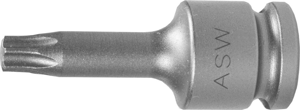 ASW Kraft-Schraubendreher-Einsatz 1/2" für Innen-TORX-Schrauben