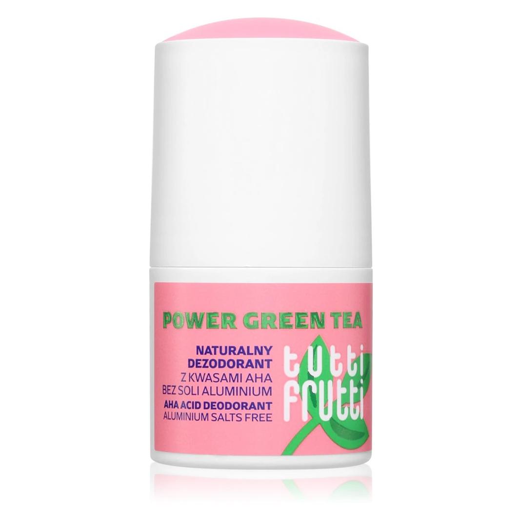 Farmona TUTTI FRUTTI Power Green Tea dezodorant kwasowy bez soli aluminium + kwasy AHA 50 ml (Roll-on, 50 ml) (67414239)