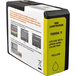 Kompatible Tinte ersetzt Epson C13T850400 yellow
