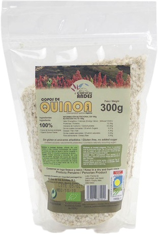 El Oro De Los Andes Amaranth flakes 500 gr