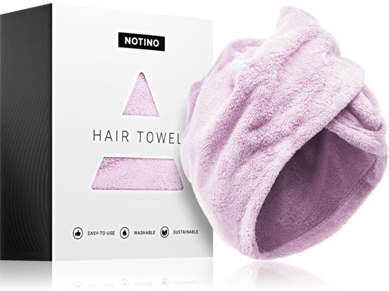Notino Spa Collection Hair Towel pyyhe hiuksiin Lilac 1 kpl