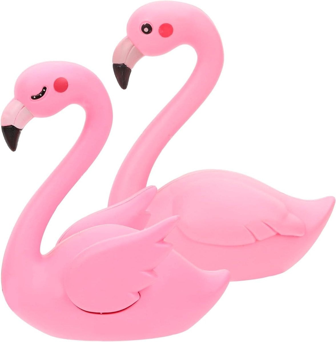 Realistische Flamingo Tuinbeeldjes voor Decoratie - 10,5 x 9 cm