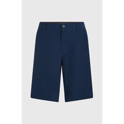 Shorts O'NEILL "O’NEILL HYBRID 19” SHORTS", Herren, Gr. 34M, N-Gr, english even, Obermaterial: 92% Polyester, 8% Elasthan, Hosen Shorts, mit Seiten- und Gesäßtaschen mit Klettverschluss
