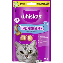 Whiskas Knuspertaschen Lachs 6x60 g