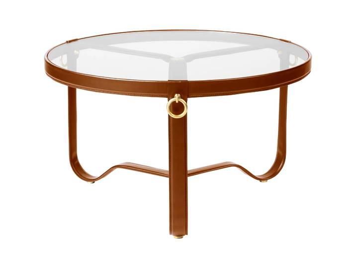 GUBI Table basse Adnet Ø70 cm Fauve