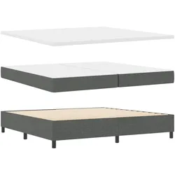 vidaXL, Boxspringbett, Boxspringbett (200 x 200 cm)