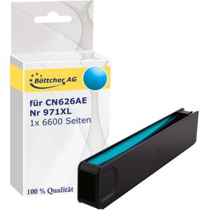 kompatibel für HP 971XL CN626AE Druckerpatrone cyan
