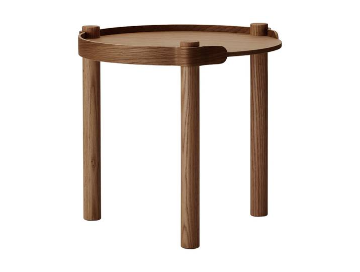 Cooee Design Woody Tisch Ø45cm Dunkel gebeizte Eiche