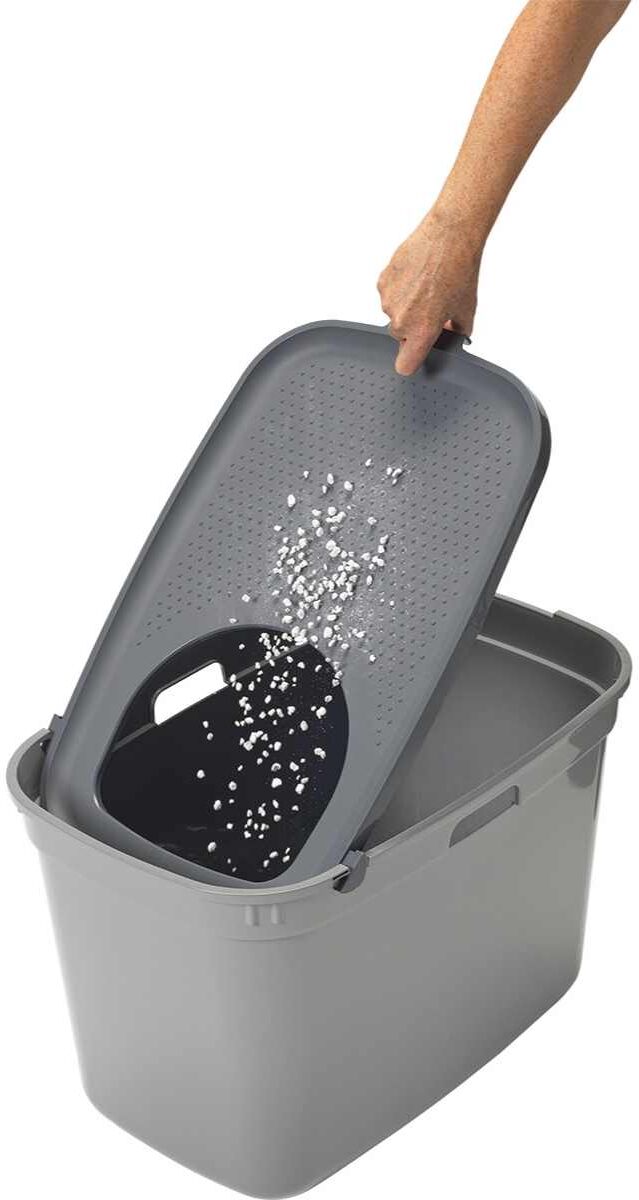Toilette Cucu per Gatti Grigia e Verde Lovedi 1 PZ