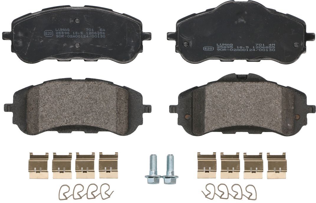 Bremsbelagsatz BRECK 25895 00 701 00