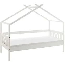 BEGABINO Bett Susa 90 x 200 cm Holz Weiß