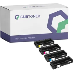 4er Multipack Set Kompatibel für Ricoh SPC250 Toner