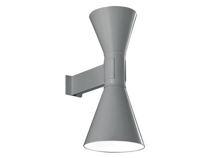 Nemo - Applique Le Corbusier - Gris - Aluminium - Designer Le Corbusier
