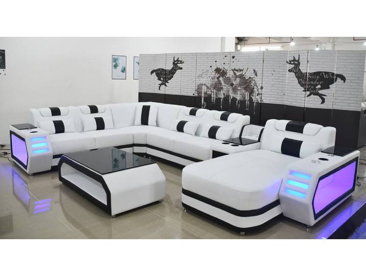 Xlmoebel Wohnlandschaft Moderne Eckcouch mit hochwertiger Polsterung in zeitlosem Design, Eckcouch, Hergestellt in Europa