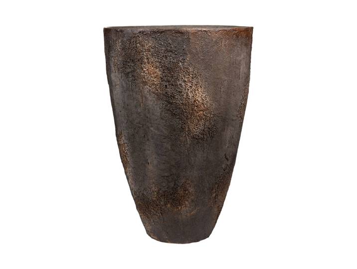 Hochwertiger In-/Outdoor Blumentopf „Oyster Oscar XL“ Imperial Brown Pottery Pots
