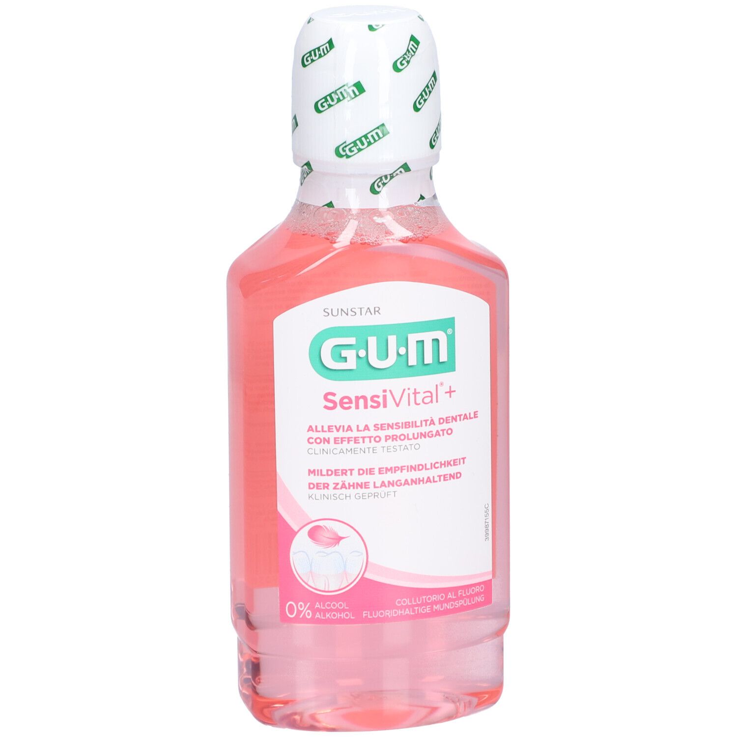 GUM SensiVital+ Mundspülung 300 ml Mundwasser