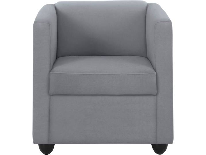 Sessel LooksI , grau, B:72cm H:71cm T:75cm, Cord (92% Polyester, 8% Polyacryl);Luxus_Microfaser mit Druck (100% Polyester);Luxus-Microfaser (100% Polyester), LOOKS BY WOLFGANG JOOP, Sessel, Sessel, in vielen frischen Farben