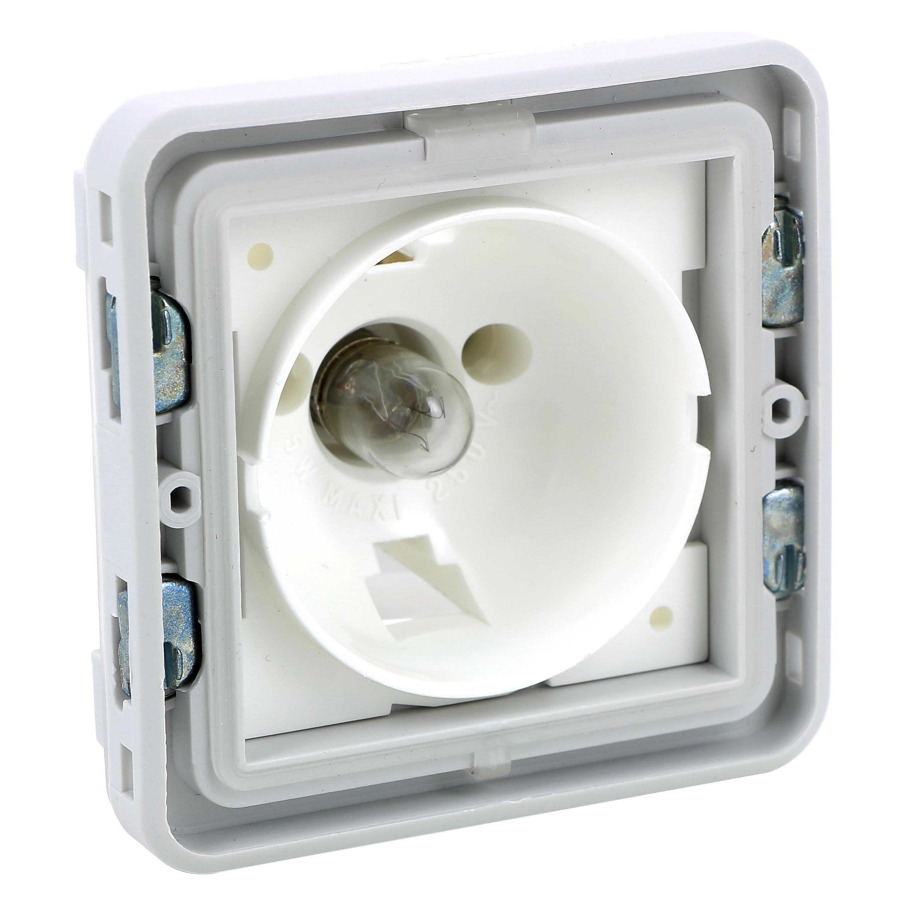 Legrand PLEXO55 Grau/weisser Alarm (069583)