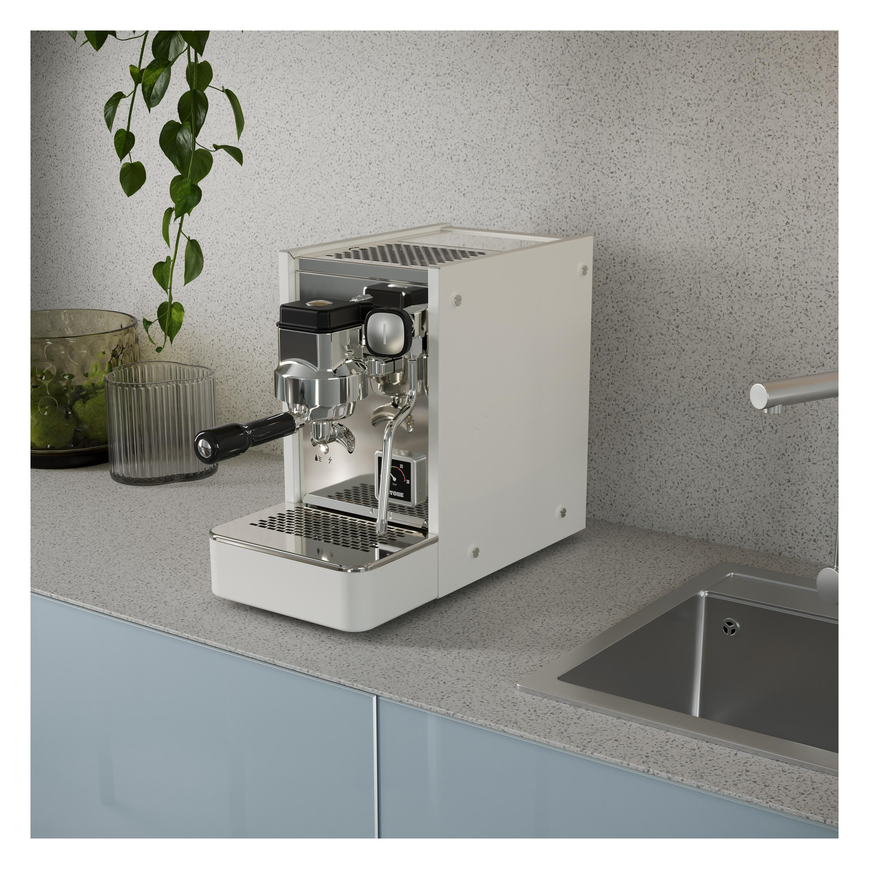 Stone Premium Siebträger Espressomaschine Lite White (8054752040762)