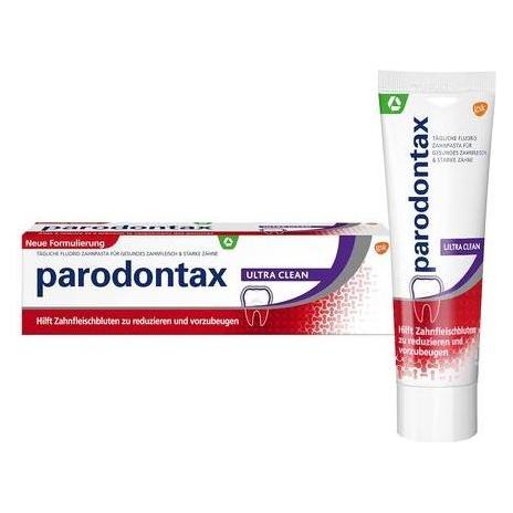 Parodontax Ultra Clean 75ml Hilft, Zahnfleischbluten zu reduzieren und zu verhindern (150 ml) (5730554001)