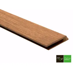 MOSO® Bambus Fassadenprofil Savanna, 18x100 mm, Bamboo N-durance®, behandelt mit Sikkens Cetol, geschlossen