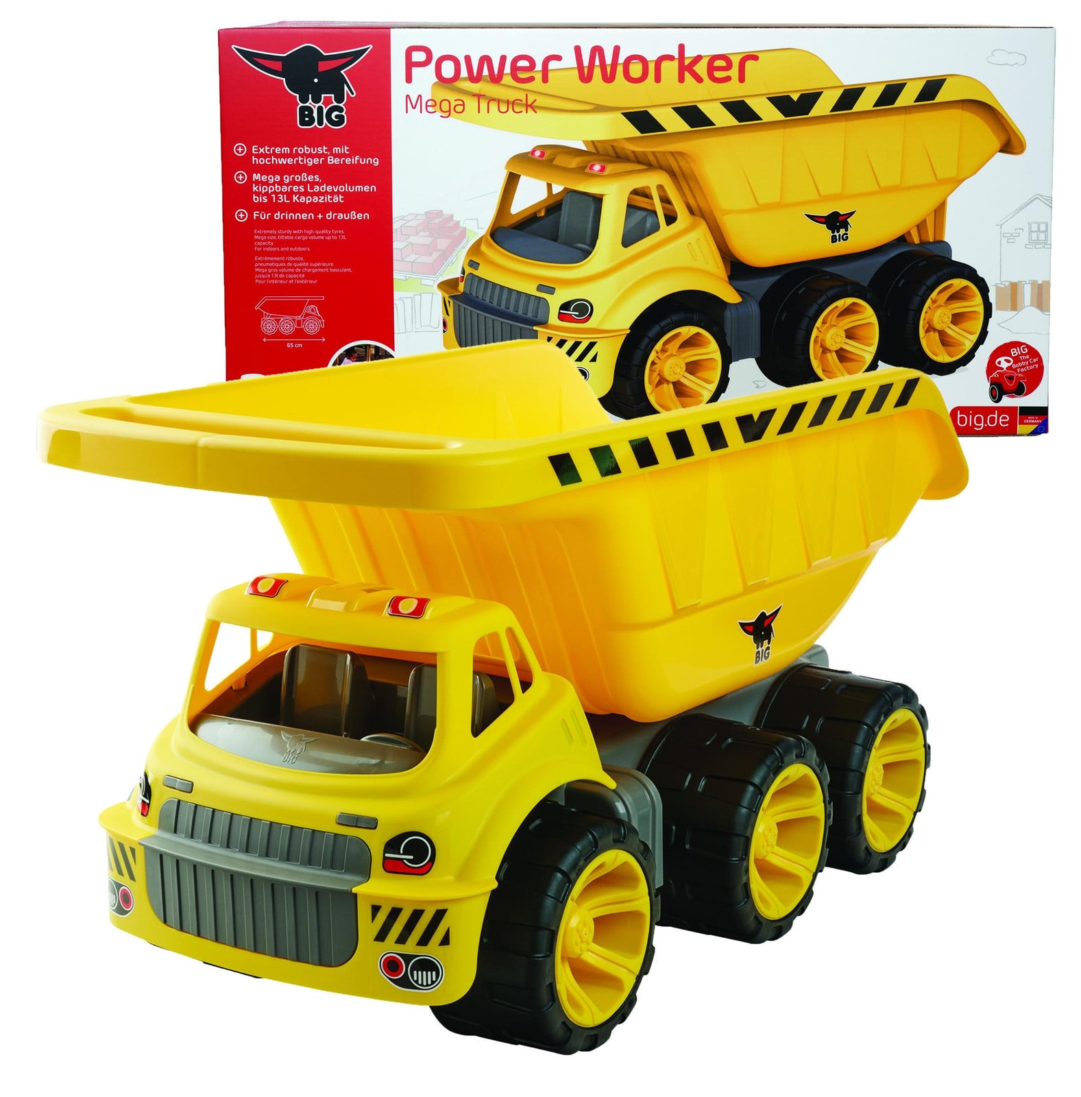 BIG Grote Mega Dumper Power Worker