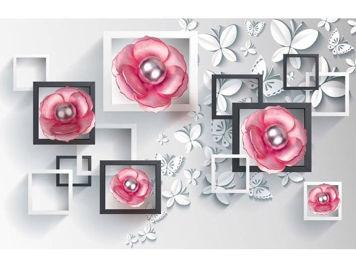 Papermoon Muster mit Blumen
