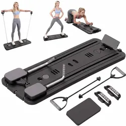 Relaxdays Pilates Board Grau,Schwarz