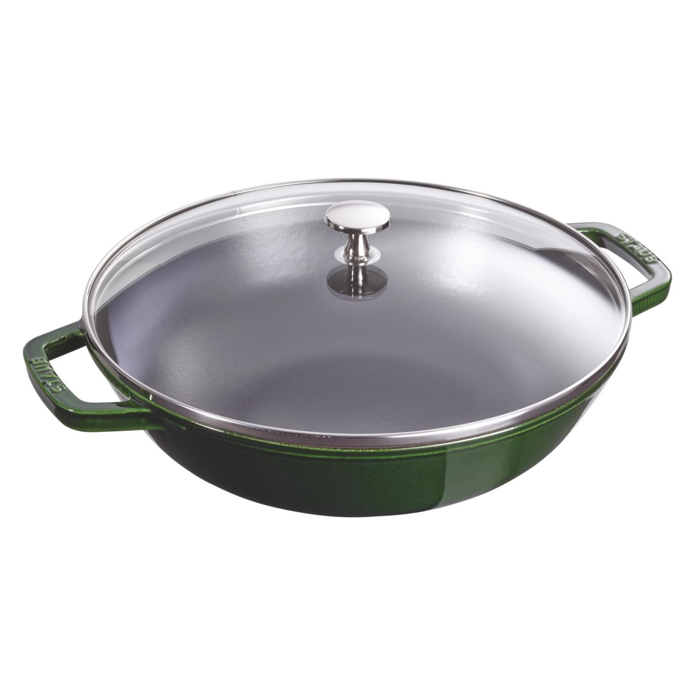 Staub Wok (Wok Pfanne, Gusseisen, 30 x 12 cm) (40511-465-0)