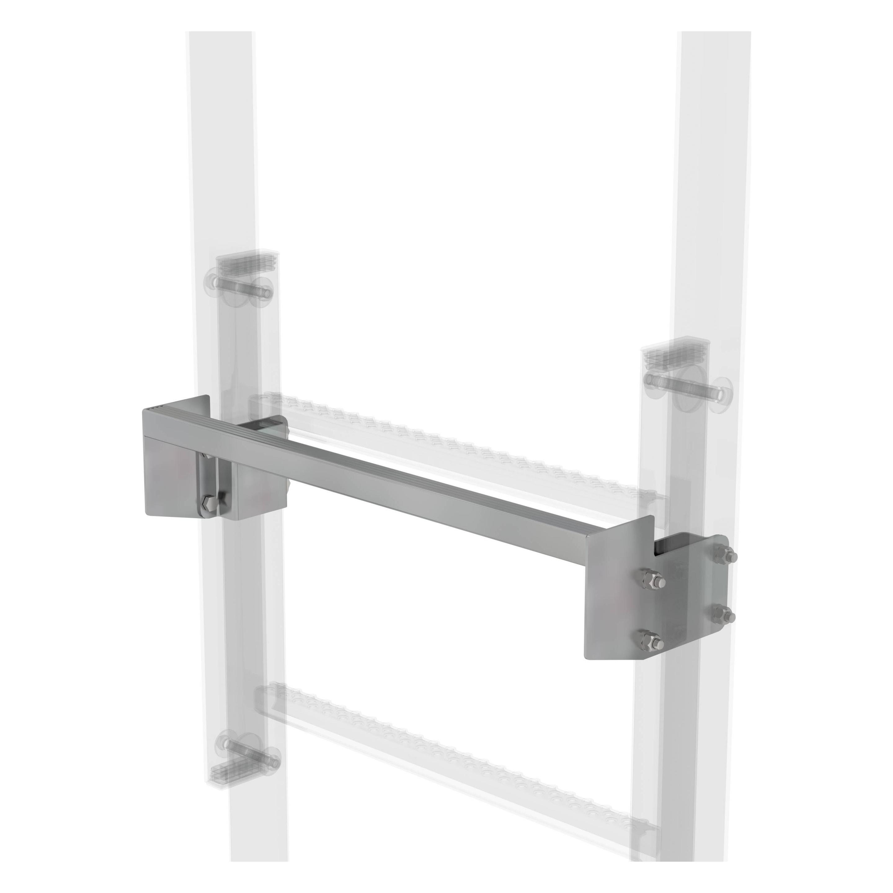 Munk Ausstiegstritt Stahl verzinkt Spaltbreite 100mm (52 cm) (063966)