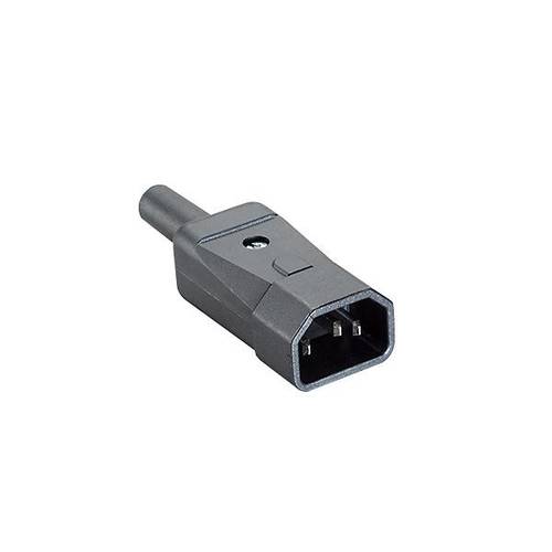 Bachmann 915171 Kaltgeräte-Steckverbinder Schwarz 1St.