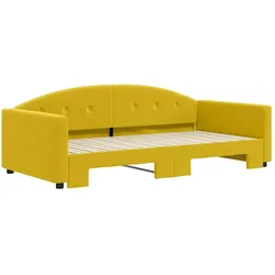 vidaXL, Bett, ausziehbares Tagesbett (100 x 200 cm)