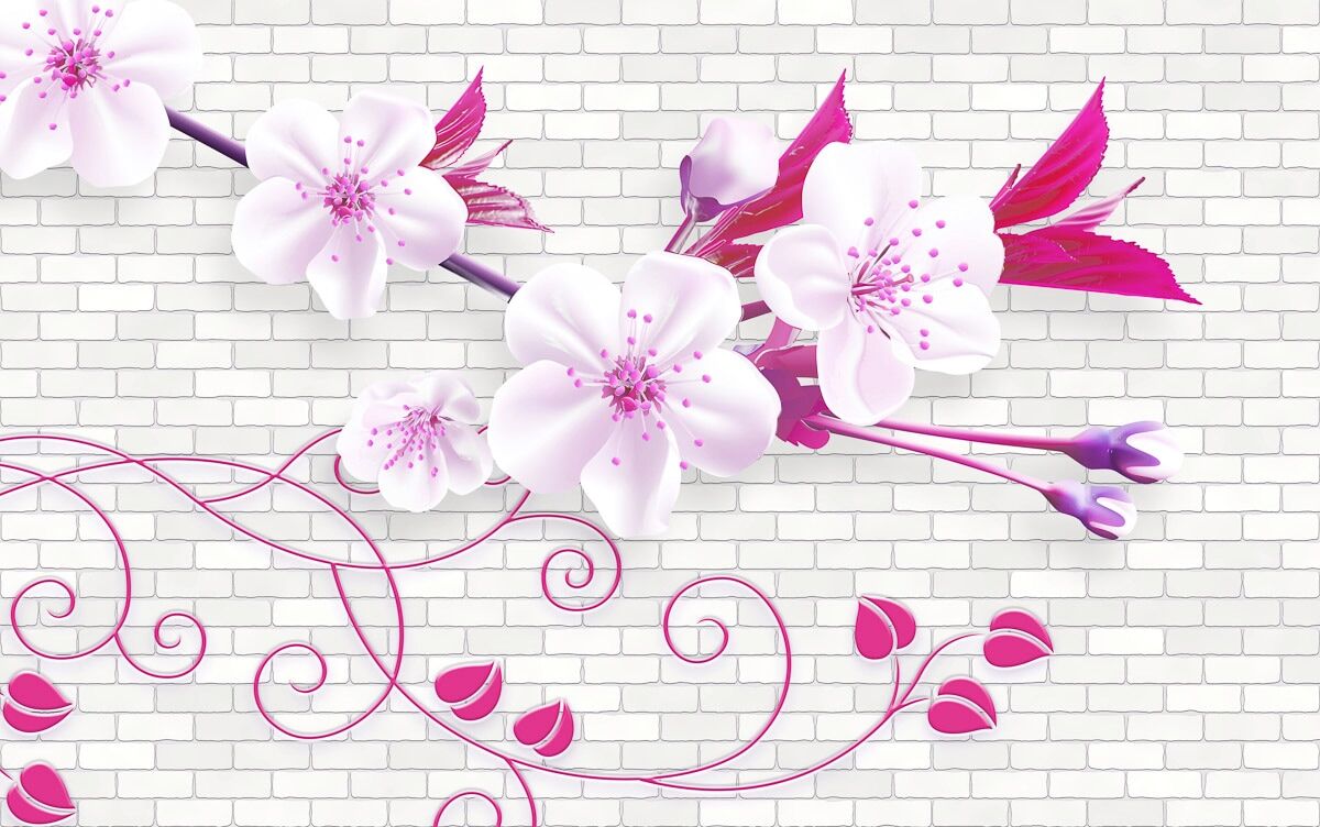 Papermoon "Muster mit Blumen"