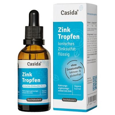 Casida GmbH ZINK TROPFEN ionisches Zinksulfat flüssig 50 ml 18053735