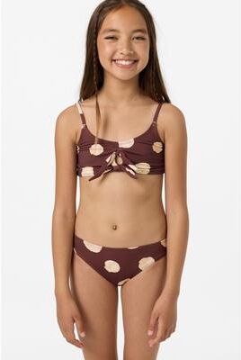 O'Neill s Camila Shell Hanky Set in Chocolate, Size 7, Elastane/Polyamide