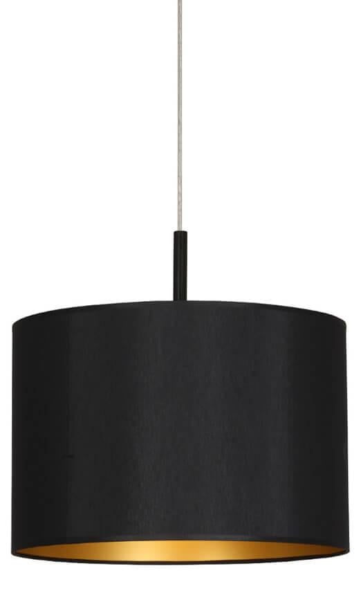Lyora Alice hanglamp zwart met gouden binnenkant