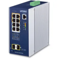 PLANET IGS-4215-4UP4T2S Netzwerk-Switch Managed L2/L4 Gigabit Ethernet (10/100/1000) Power over Ethernet (PoE) Aluminium, Blau