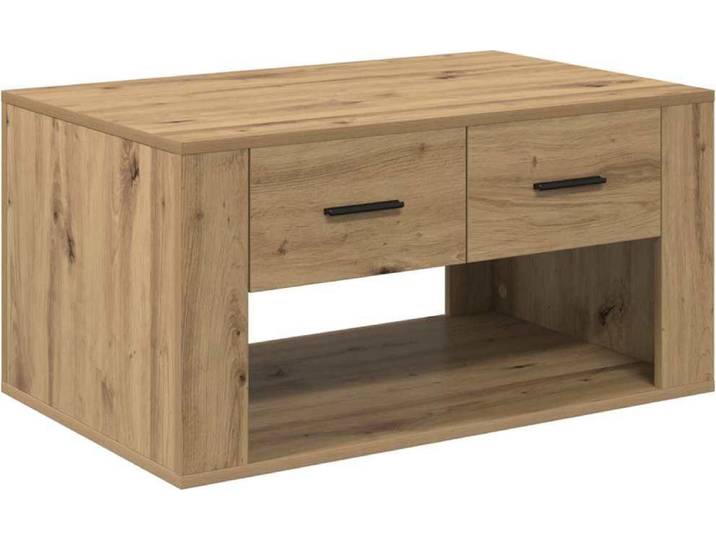 vidaXL Table basse en chêne Artisan 80 x 50 x 40 cm Bois composite